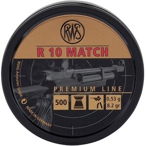 Šoviniai | Šoviniai RWS R 10 Match 4,48mm (500vnt.)
