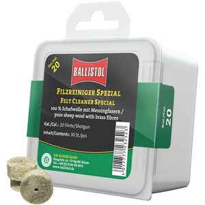 Ginklų priežiūra | Veltiniai vamzdžio valymui Ballistol Special kal. 20