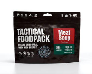 Maistas kelionėms | Maistas kelionėms Tactical Foodpack mėsos sriuba 90g 10246
