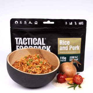 Maistas kelionėms | Maistas kelionėms Tactical Foodpack kiaulienos troškinys su ryžiais 115g 10249      