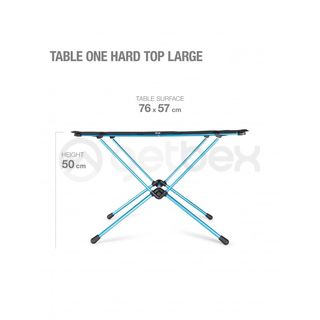 Kėdutės, vaikščiojimo lazdos | Turistinis stalas Helinox Table One Hard Top L