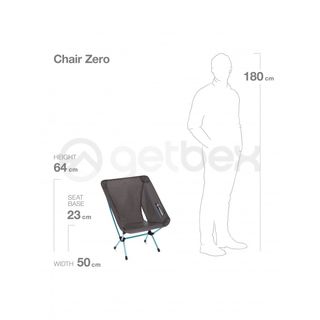 Kėdutės, vaikščiojimo lazdos | Turistinė kėdė Helinox Chair Zero