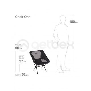 Kėdutės, vaikščiojimo lazdos | Turistinė kėdė Helinox Chair One