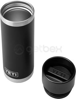 Gertuvės ir termosai | Vakuuminė gertuvė Yeti Rambler HotShot, 532 ml, Black