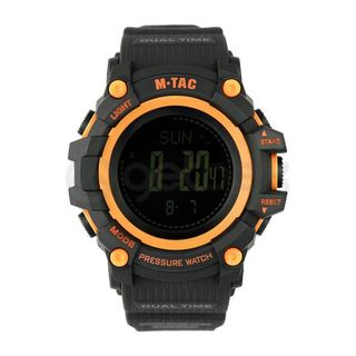 Laikrodžiai | Laikrodis M-Tac Tactical Adventure Black/Orange