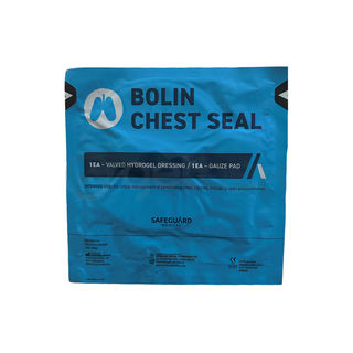 Vaistinėlės ir šildukai | Okliuzinis krūtinės žaizdų tvarstis Bolin Chest Seal Single