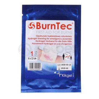 Vaistinėlės ir šildukai | Hidrogelinis tvarstis nuo nudegimų BurnTec 6x12