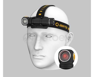 Prožektoriai ant galvos | Prožektorius ant galvos Armytek Wizard C2 WR Magnet USB White 
