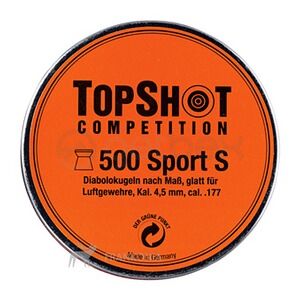 Šoviniai | Šoviniai TopShot Sport-S LG 4,5mm (500vnt.)