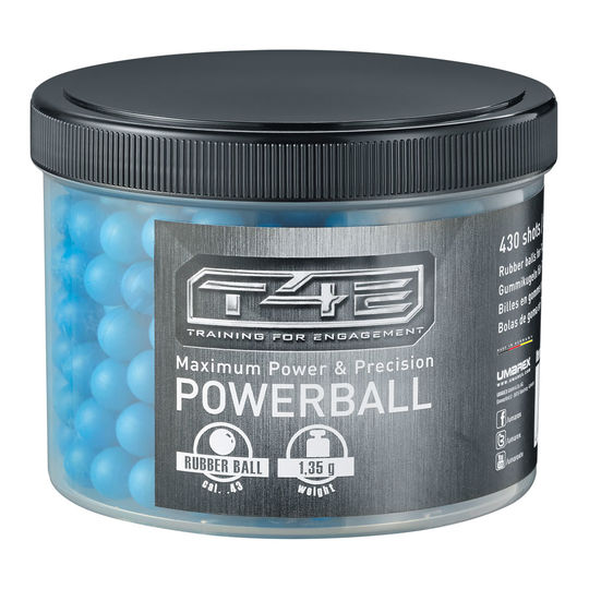 Šoviniai | Kamuoliukai Powerballs T4E kal.43 (430vnt.) 2.4770-1