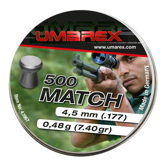 Šoviniai | Šoviniai Umarex Match 4.5mm buki (500vnt) 4.1967