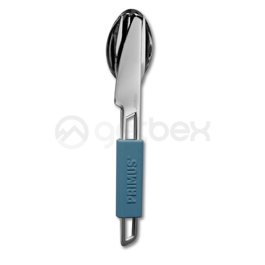 Lauko virtuvė | Kelioninis įrankių rinkinys Primus Leisure Cutlery Dark Blue 735446