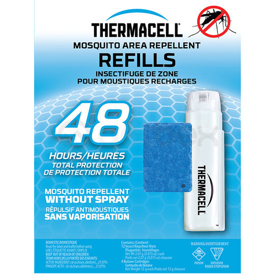 Apsauga nuo vabzdžių | ThermaCell užpildas prietaisui nuo uodų 48val R-4