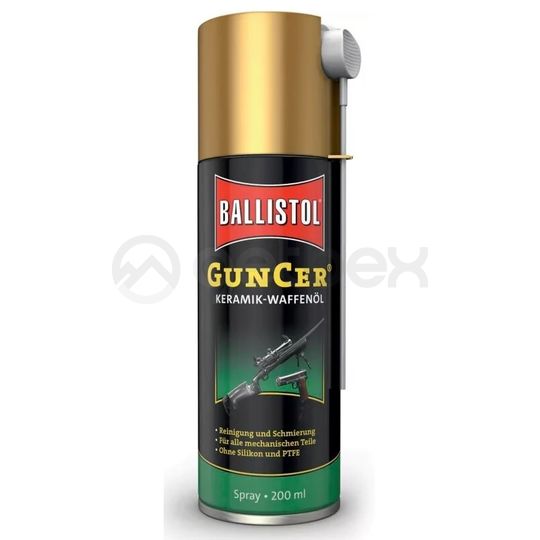 Ginklų priežiūra | Keraminė ginklų priežiūros alyva Ballistol GunCer, purškiama, 200 ml 22166
