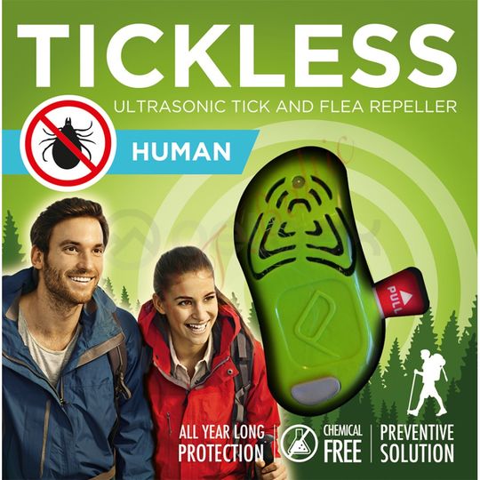 Apsauga nuo vabzdžių | TickLess Human ultragarsinis pakabukas nuo erkių ir blusų žmonėms