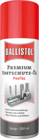 Ginklų priežiūra | Purškiama alyva nuo rūdžių Ballistol ProTec 200ml 25260