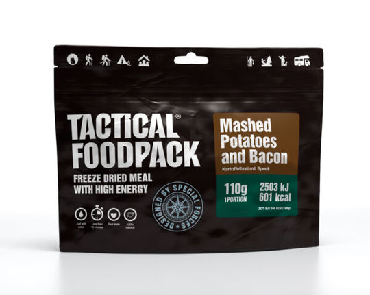Maistas kelionėms | Maistas kelionėms Tactical Foodpack bulvių košė su kiauliena 110g 10245