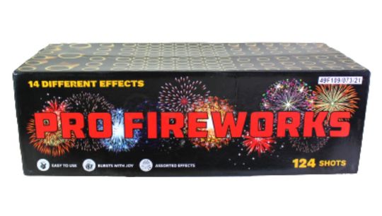 Fejerverkai | Fejerverkas Pro Fireworks CPB124S-F2-9401