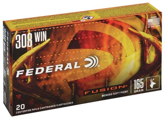 Šoviniai | Šoviniai Federal Fusion Bonded SP .308 Win 10,7 (20vnt.)
