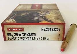 Šoviniai | Šoviniai Norma Plastic Point 9.3x74 R 18,5g (20vnt.)