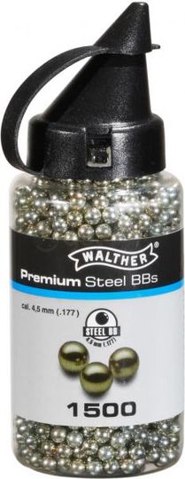 Šoviniai | BB šratai Walther  Premium Steel (1500 vnt)