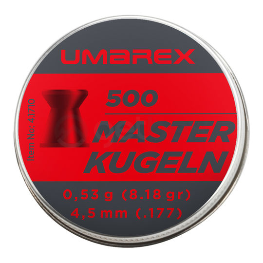 Priedai pneumatikai | Šoviniai Umarex Masterkugeln kal.4.5mm buki (500vnt) 4.1710