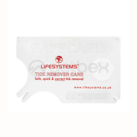 Vaistinėlės ir šildukai | Erkių traukimo įrankis Lifesystems Tick Remover Card